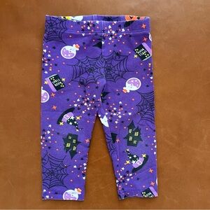 CHILDREN’S PLACE Purple Halloween Leggings, 12-18mo